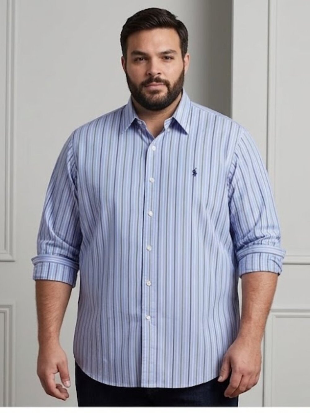 Ralph Lauren Mens Classic Fit Dress Shirt 16.5"